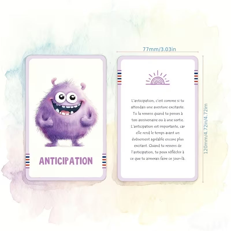 JEU DE CARTES - Apprentissage & Régulation Émotionnelle (32 cartes)