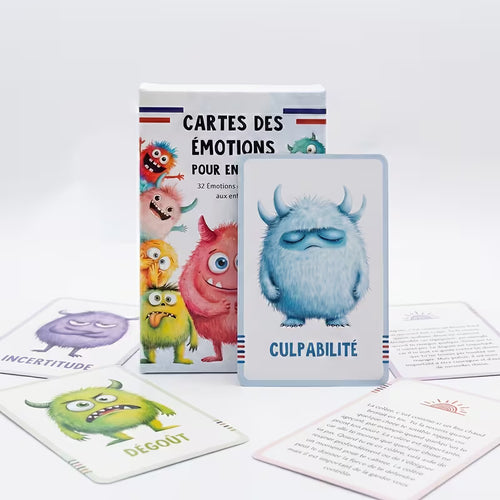 JEU DE CARTES - Apprentissage & Régulation Émotionnelle (32 cartes)