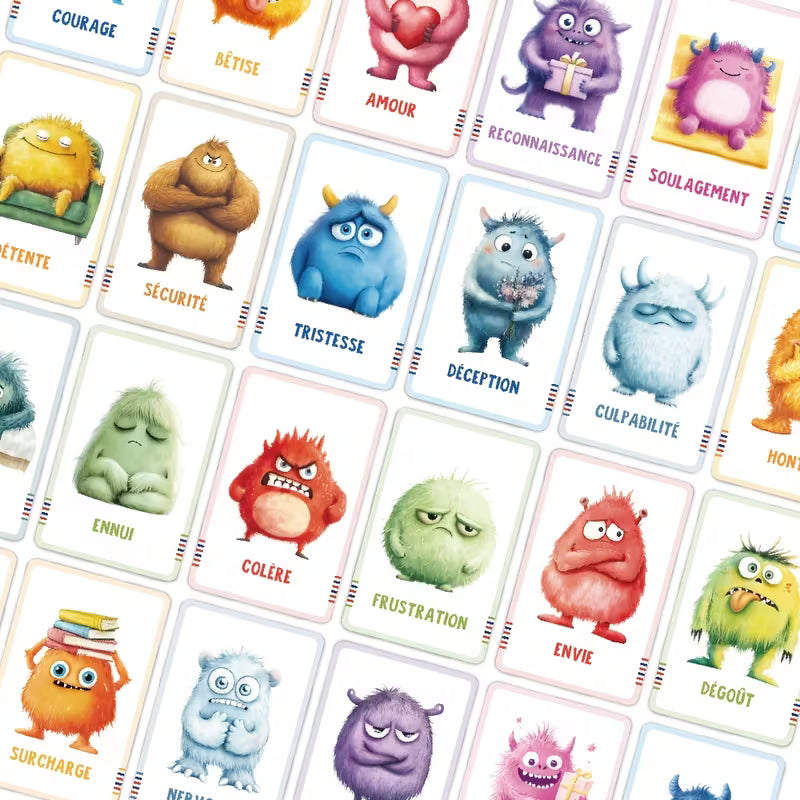JEU DE CARTES - Apprentissage & Régulation Émotionnelle (32 cartes)