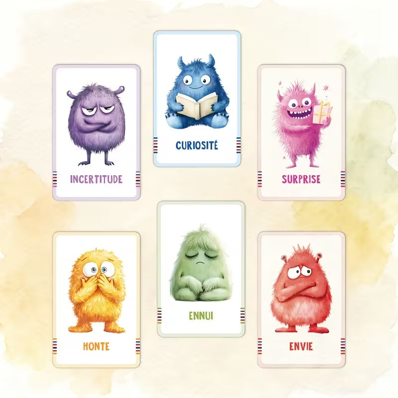 JEU DE CARTES - Apprentissage & Régulation Émotionnelle (32 cartes)